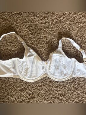 Fantasie Cream Underwire Vertical-Stripe Bra
